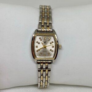 Beverly Hills Polo Club Women’s diamond watch 22mm two tone BHL108 running